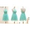 A-Line Short Tulle Prom Evening Formal Bridesmaid Dresses ED011576