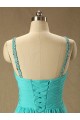 A-Line Spaghetti Strap Beaded Long Chiffon Prom Evening Formal Dresses ED011587