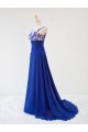 A-Line Long Blue Applique and Chiffon Prom Evening Formal Dresses ED011600 A-Line Long Blue Applique and Chiffon Prom Evening Formal Dresses ED011600