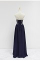 A-Line Sweetheart Beaded Long Chiffon Prom Evening Formal Dresses ED011607