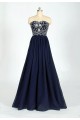 A-Line Sweetheart Beaded Long Chiffon Prom Evening Formal Dresses ED011607