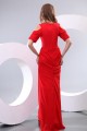 Long Red Short Sleeve Chiffon Prom Evening Formal Party Dresses ED010161 Long Red Short Sleeve Chiffon Prom Evening Formal Party Dresses ED010161