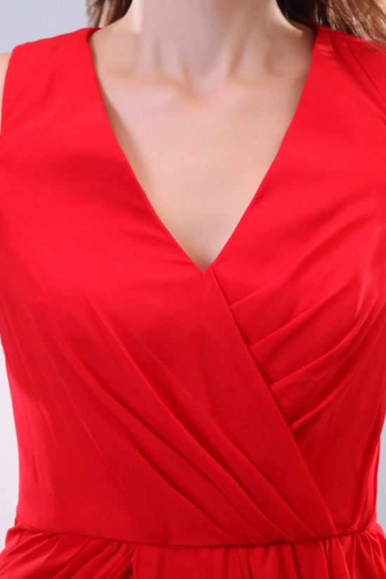 Long Red Short Sleeve Chiffon Prom Evening Formal Party Dresses ED010161 Long Red Short Sleeve Chiffon Prom Evening Formal Party Dresses ED010161