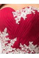 A-Line Sweetheart Beaded Long Pink Chiffon Prom Evening Formal Dresses ED011616 A-Line Sweetheart Beaded Long Pink Chiffon Prom Evening Formal Dresses ED011616