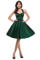 A-Line Halter Short Satin Prom Evening Bridesmaid Dresses ED011627 A-Line Halter Short Satin Prom Evening Bridesmaid Dresses ED011627