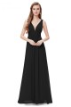 A-Line V-Neck Long Chiffon Prom Evening Formal Bridesmaid Dresses ED011630 A-Line V-Neck Long Chiffon Prom Evening Formal Bridesmaid Dresses ED011630
