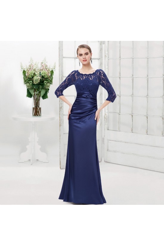 Sheath Long Lace Mother of the Bride Dresses Evening Formal Dresses ED011632