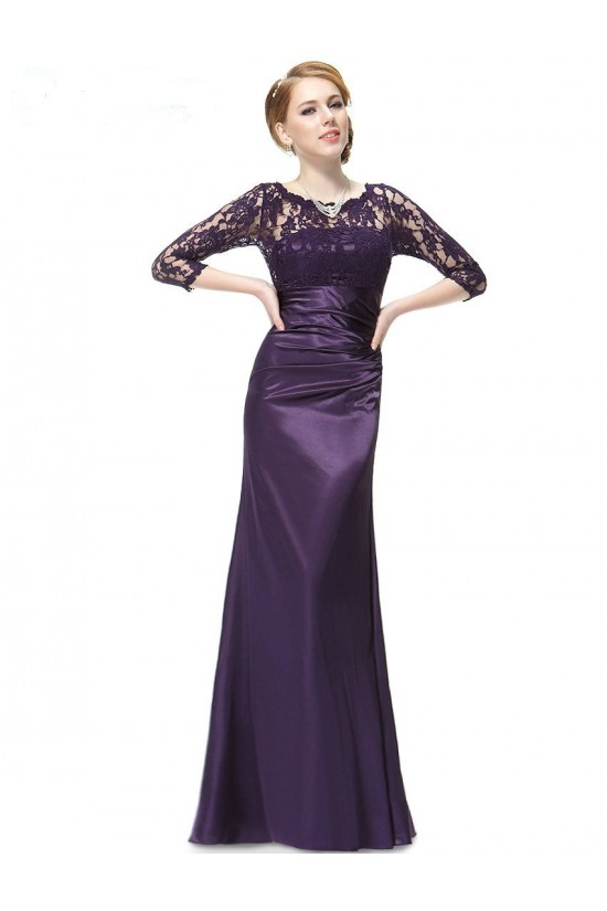 Sheath Long Lace Mother of the Bride Dresses Evening Formal Dresses ED011632