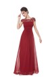 A-Line Cap-Sleeve Lace and Chiffon Long Mother of the Bride Dresses Evening Formal Dresses ED011633