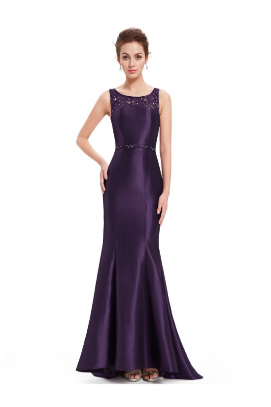 Trumpet/Mermaid Beaded Lace and Satin Long Blue Prom Evening Formal Dresses ED011634 Trumpet/Mermaid Beaded Lace and Satin Long Blue Prom Evening Formal Dresses ED011634