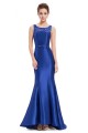 Trumpet/Mermaid Beaded Lace and Satin Long Blue Prom Evening Formal Dresses ED011634 Trumpet/Mermaid Beaded Lace and Satin Long Blue Prom Evening Formal Dresses ED011634