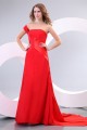 Long Red One-Shoulder Prom Evening Formal Party Dresses ED010164 Long Red One-Shoulder Prom Evening Formal Party Dresses ED010164