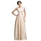 A-Line Bateau Long Prom Evening Formal Bridesmaid Dresses ED011649