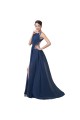 A-Line Split-Front Long Chiffon Prom Evening Formal Dresses ED011652