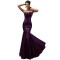 Trumpet/Mermaid Sweetheart Sequins and Tulle Long Prom Evening Formal Dresses ED011653