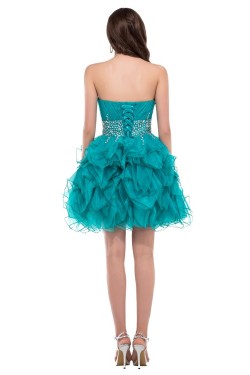 Beaded Sweetheart Short Prom Evening Cocktail Dresses ED011664