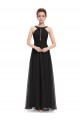 A-Line Lace and Chiffon Long Prom Evening Formal Dresses ED011669