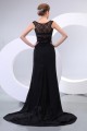 Long Black Chiffon and Lace Prom Evening Formal Party Dresses ED010167 Long Black Chiffon and Lace Prom Evening Formal Party Dresses ED010167