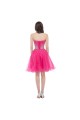 A-Line Sweetheart Beaded Short Prom Evening Cocktail Dresses ED011674