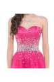 A-Line Sweetheart Beaded Short Prom Evening Cocktail Dresses ED011674