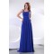 Long Blue Chiffon Prom Evening Formal Party Dresses ED010169