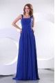 Long Blue Chiffon Prom Evening Formal Party Dresses ED010169