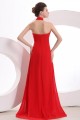 High Neck Halter Long Red Chiffon Prom Evening Formal Party Dresses ED010173 High Neck Halter Long Red Chiffon Prom Evening Formal Party Dresses ED010173