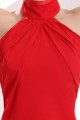High Neck Halter Long Red Chiffon Prom Evening Formal Party Dresses ED010173 High Neck Halter Long Red Chiffon Prom Evening Formal Party Dresses ED010173