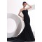 Trumpet/Mermaid Sweetheart Beaded Long Black Prom Evening Formal Party Dresses ED010175