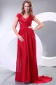 Long Red Chiffon and Lace Prom Evening Formal Party Dresses ED010179 Long Red Chiffon and Lace Prom Evening Formal Party Dresses ED010179