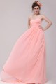 Empire Sweetheart Long Pink Chiffon Prom Evening Formal Party Dresses/Maternity Dresses ED010186