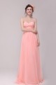Empire Sweetheart Long Pink Chiffon Prom Evening Formal Party Dresses/Maternity Dresses ED010186