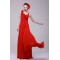 Long Red Chiffon Prom Evening Formal Party Dresses/Bridesmaid Dresses ED010191