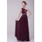Beaded One-Shoulder Long Chiffon Prom Evening Formal Party Dresses ED010193