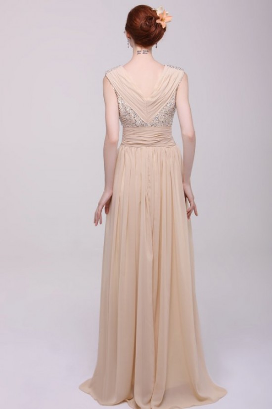 Beaded Long Chiffon Prom Evening Formal Party Dresses ED010195 Beaded Long Chiffon Prom Evening Formal Party Dresses ED010195