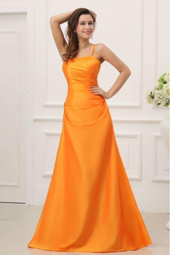 A-Line Spaghetti Strap Long Prom Evening Formal Party Dresses ED010201