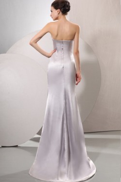 Long Silver Beaded Prom Evening Formal Party Dresses ED010206