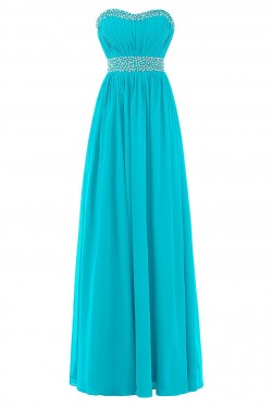 Long Chiffon Beaded Prom Evening Formal Party Dresses ED010212