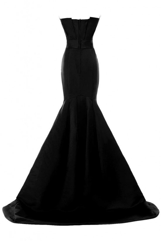 Trumpet/Mermaid Strapless Long Green Prom Evening Formal Party Dresses ED010214