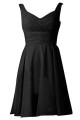 A-Line Short Black Prom Evening Formal Party Dresses ED010229