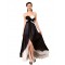 Black White Sweetheart Long Chiffon Prom Evening Formal Party Dresses ED010237