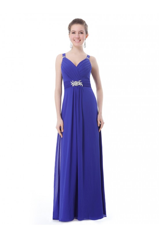 Long Blue Chiffon Prom Evening Formal Party Dresses ED010238 Long Blue Chiffon Prom Evening Formal Party Dresses ED010238