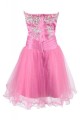 Pink Short Sweetheart Prom Evening Formal Party Dresses ED010246