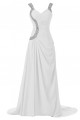 Beaded Long Blue Chiffon Prom Evening Formal Party Dresses ED010247 Beaded Long Blue Chiffon Prom Evening Formal Party Dresses ED010247