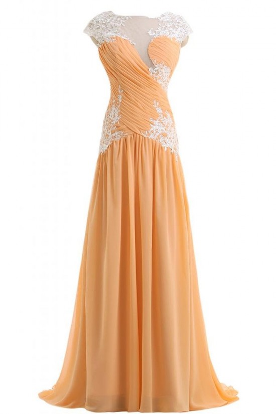 A-Line Long Chiffon Prom Evening Formal Party Dresses ED010249 A-Line Long Chiffon Prom Evening Formal Party Dresses ED010249