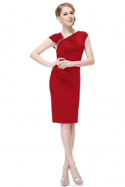 Short Red Prom Evening Formal Party Dresses ED010251