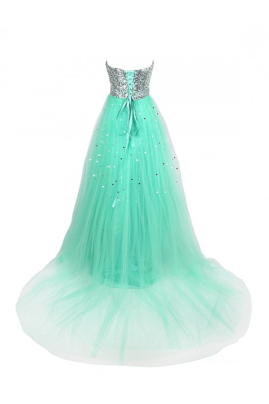 A-Line Sweetheart Sequin Long Prom Evening Formal Party Dresses ED010271