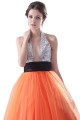 Ball Gown Halter Sequin and Tulle Long Prom Evening Formal Party Dresses ED010272