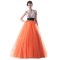 Ball Gown Halter Sequin and Tulle Long Prom Evening Formal Party Dresses ED010272