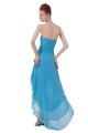High Low Short Blue Chiffon Prom Evening Formal Party Dresses ED010277